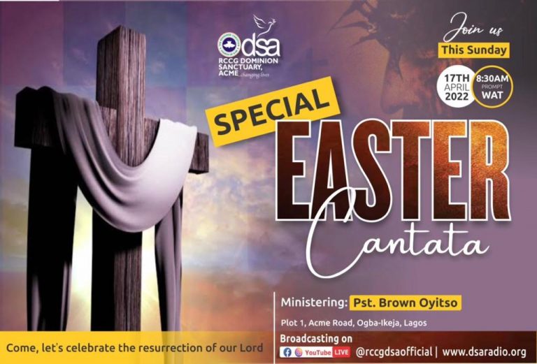 Don't miss this life transforming musical event this Easter Sunday