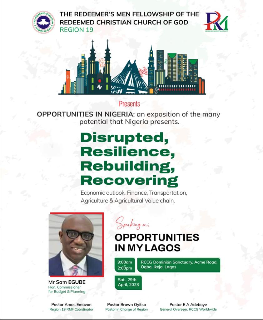 Opportunities In My Lagos
